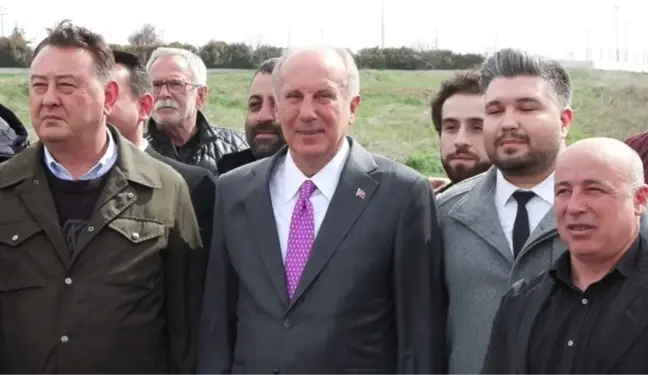 İmamoğlu'nu cezaevinde ziyaret eden İnce: Benim mitinge gitmemi istedi