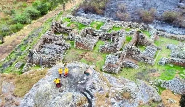Son dakika haberleri! Peru'da orman yangını: Alevler Machu Picchu antik kentine ilerliyor