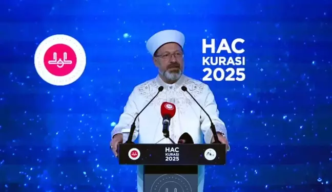 2025 Yılı Hac Kura Çekilişi Gerçekleştirildi