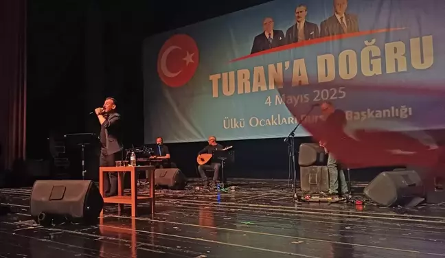 Bursa'da 'Turan'a Doğru' Konseri Büyük İlgi Gördü