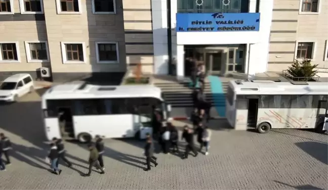 Bitlis'te Usulsüz Sürücü Belgesi İle İlgili Operasyon: 27 Tutuklama