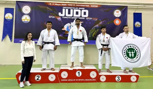 Edirne'de Üniversite Sporları Judo Şampiyonası Düzenlendi