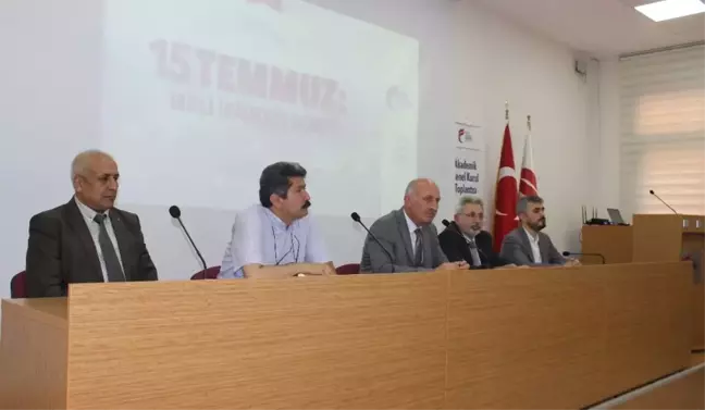 Fsmvü'den 15 Temmuz'un 1. Yıldönümüne Özel Panel