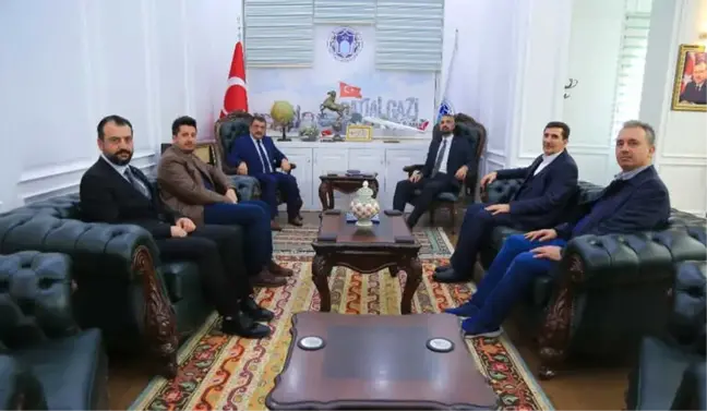 Başkan Gürkan Askon'u Ağırladı