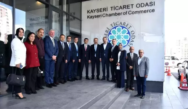 Vakıfbank Genel Müdürü Abdi Serdar Üstünsahil'den KTO'ya Ziyaret