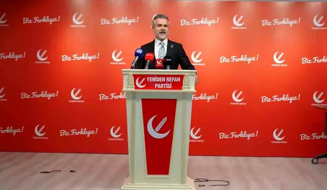 Yeniden Refah Partisi, CHP'li Milletvekili Tuncay Özkan'ın Cumhurbaşkanı Erdoğan'a yönelik hakaretini kınadı