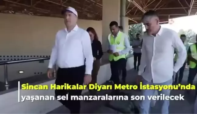 Harikalar Diyarı Metro İstasyonu'na sel sorunu için çözüm