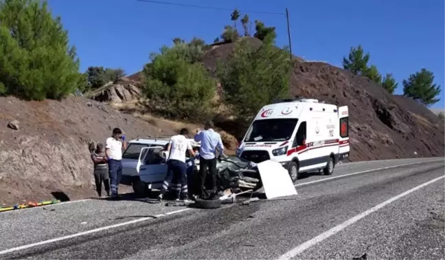 Adıyaman'da Otomobiller Çarpıştı: 6 Yaralı