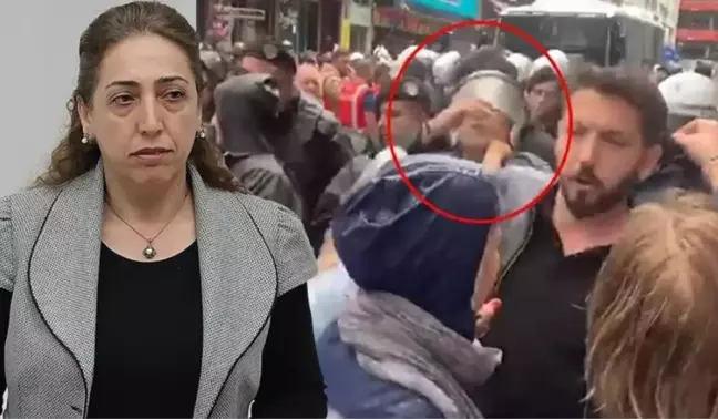 Son Dakika: Kadıköy'de polise yumruk atan DBP'li Salihe Aydeniz'in fezlekesi Meclis'e geliyor