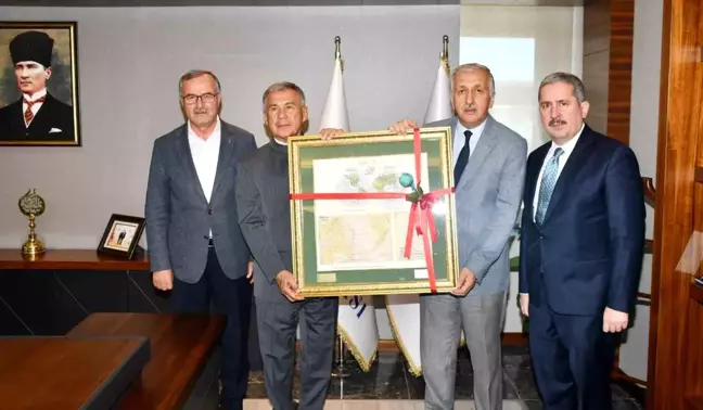 Tataristan Cumhurbaşkanı Konya Sanayi Odası'nı Ziyaret Etti