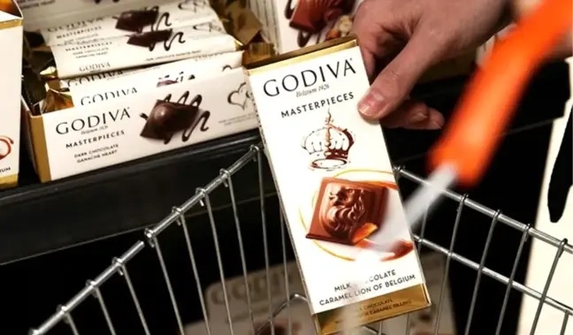 Godiva Raflardaki Yerini Aldı