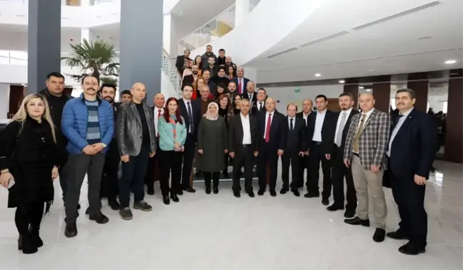 Başkan Çoban Basın Mensupları ile Bir Araya Geldi