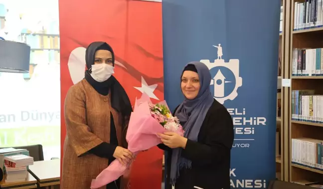 Kütüphaneler Haftası'nda çocuklarla anlamlı söyleşi