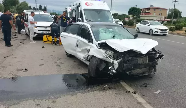 Samsun'da trafik kazası: 1 ölü, 4 yaralı