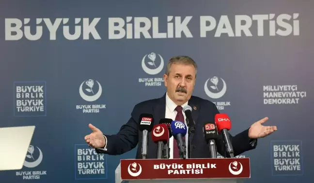 Mustafa Destici: Muhalefet Erken Seçim Çağrılarına Mecburen 'Evet' Diyecek