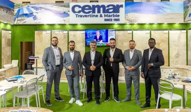 Cemar Mermer ve Traverten, MÜSİAD Expo 2024'ta Yer Aldı