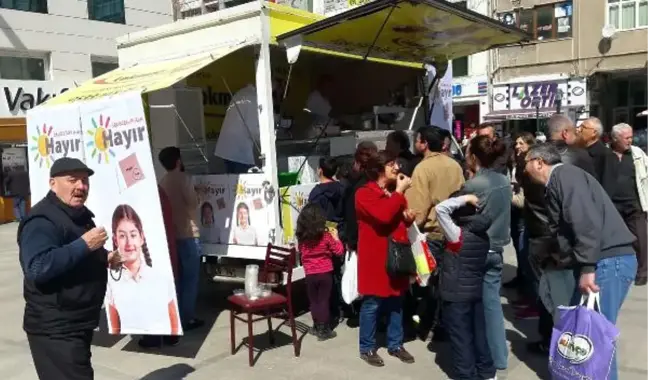 Chp, 'Hayır Lokması' Dağıttı