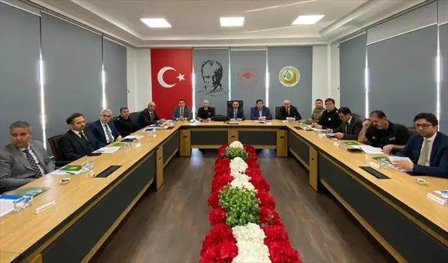 Çanakkale'de Orman Yangınları ile Mücadele Koordinasyon Toplantısı Yapıldı