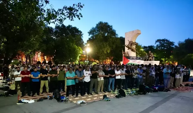 Gazze'ye Destek İçin İsrail Protestosu