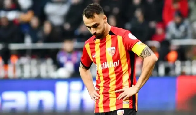 Kayserispor Kaptanı Gökhan Sazdağı'ndan Özür Dileği