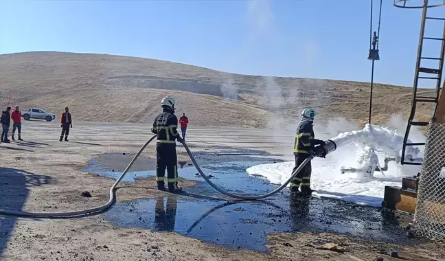 Batman'da Petrol Kuyusunda Yangın Çıktı