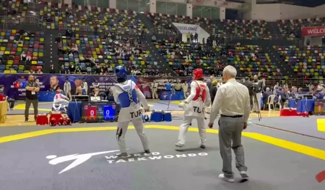 Türkiye Ümitler Taekwondo Şampiyonası'nda Kıyasıya Müsabakalar