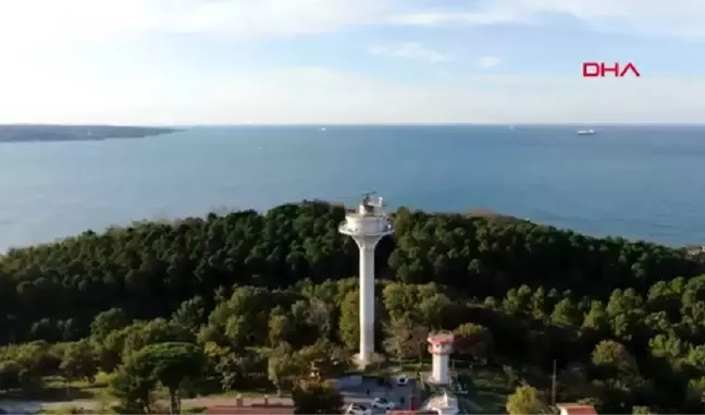 İstanbul boğazı'ndaki kurulmaya başlanan yeni sistemi dha görüntüledi