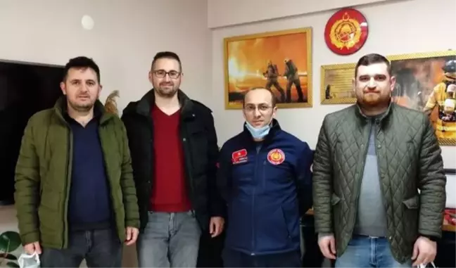 Son dakika haberleri... İtfaiye teşkilatları, Yalova'da koordineli çalışıyor