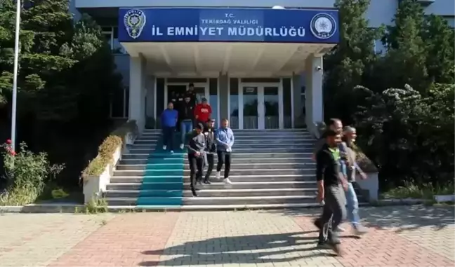 Tekirdağ'da Uyuşturucu Operasyonu: Binlerce Adet Uyuşturucu Madde Ele Geçirildi, 7 Şüpheli Tutuklandı