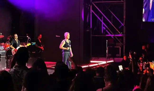 Robbie Williams Bodrum'da konser verdi