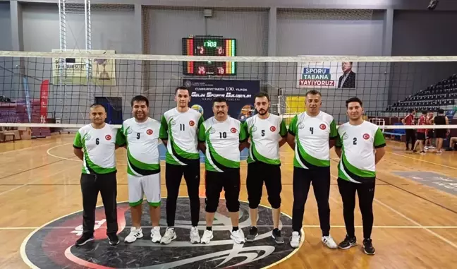Çameli Belediyesi Voleybol Takımı TÜİK'i mağlup etti