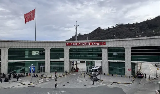 Sarp Sınır Kapısı'nda 2023 yılında 341 kaçakçılık olayı engellendi