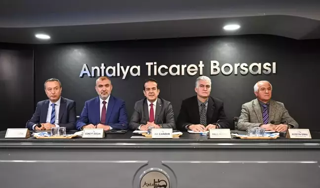 Antalya Ticaret Borsası Ocak Ayı Meclis Toplantısı Gerçekleştirildi