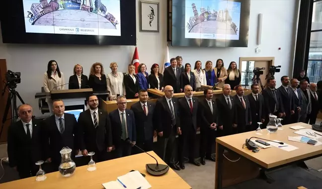 Çanakkale Belediye Meclisi İlk Toplantısını Gerçekleştirdi