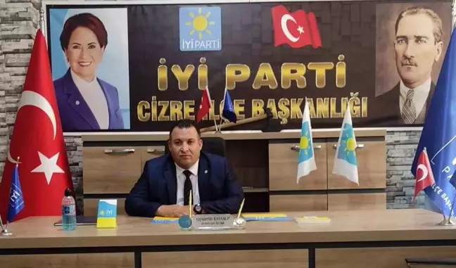 İYİ Parti Cizre İlçe Başkanı Giyasettin Kayaalp İstifa Etti