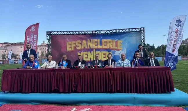 Trabzon'da 'Efsanelerle Yeniden Futbol Turnuvası' Başlıyor