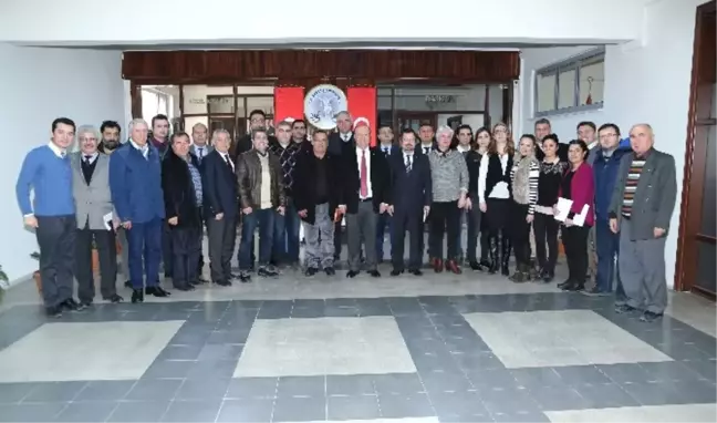 Başkan Özakcan TMMOB Aydın Temsilcileri ile Bir Araya Geldi