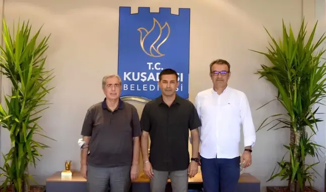 Aydın ASKF Başkanı Kaplan, Başkan Günel ile görüştü