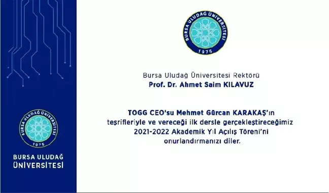 2021-2022 Akademik Yıl Açılış Töreni