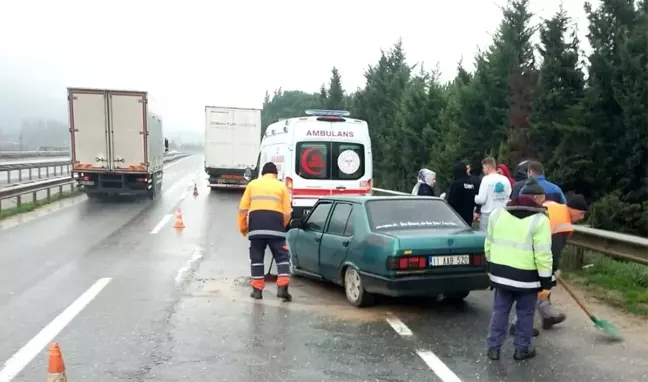 Bilecik'te Otomobil ile Tır Çarpışması: 1 Yaralı