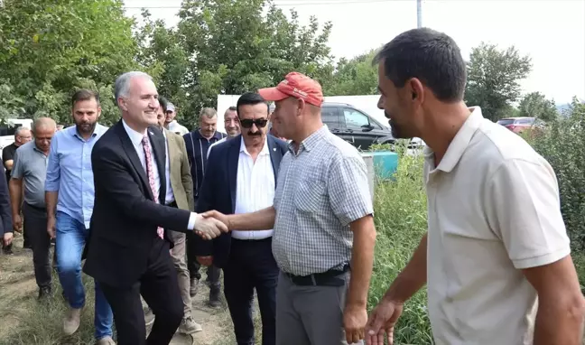 İnegöl Cerrah Kuru Fasulyesinde Hasat Dönemi Başladı