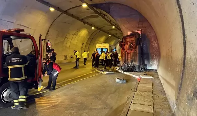 Sinop'ta Tünel Kazası: Bir Kişi Hayatını Kaybetti