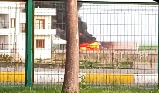Mardin'de Tır Yangını: İki Sürücü Yaralandı