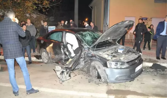 Bafra'da Trafik Kazası: 4 Yaralı