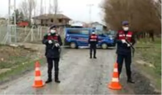 Uşak'ta 1 köy karantinaya alındı