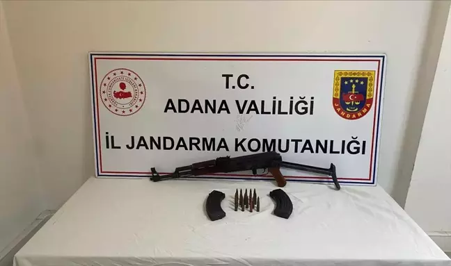 Adana'da silah kaçakçılığı yapan şüpheli jandarma tarafından yakalandı