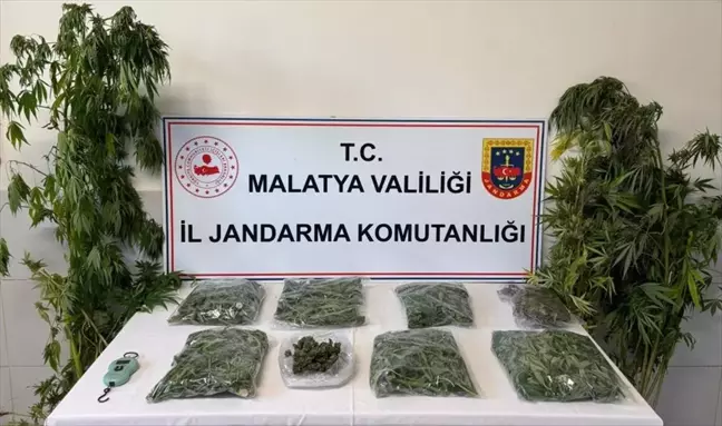 Malatya'da Uyuşturucu Operasyonu: 3 Kilo 745 Gram Esrar Ele Geçirildi