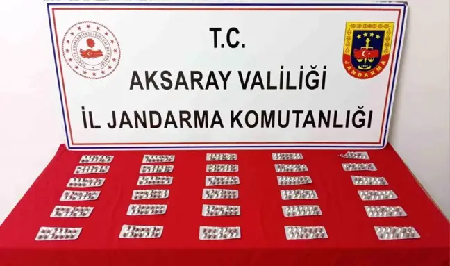 Aksaray'da Uyuşturucu Operasyonu: 409 Hap Ele Geçirildi