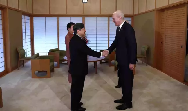 TBMM Başkanı Numan Kurtulmuş, Japonya İmparatoru Naruhito ile Görüştü