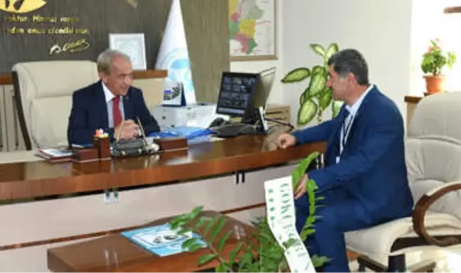 Gökçeören'den Genel Müdür Coşkun'a Teşekkür Ziyareti